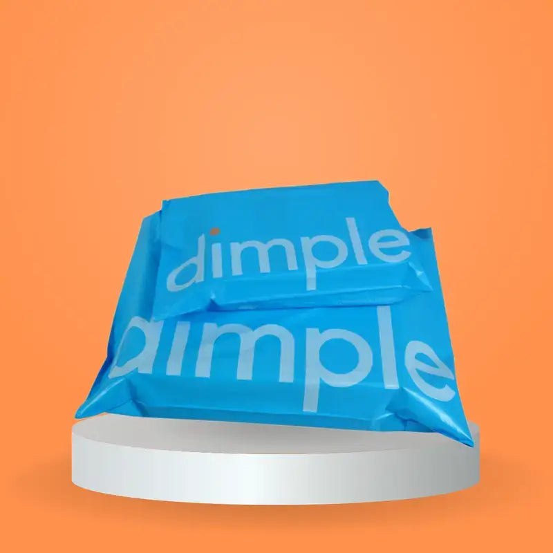 Zero_Pack_custom_compostable_packaging_eco-friendly_shipping_bags_and_mailers_dimple_orange