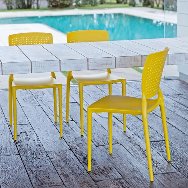 yellow chair set