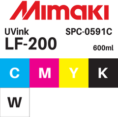 Mimaki 600mL - UV Curable Ink Pack - LF-200