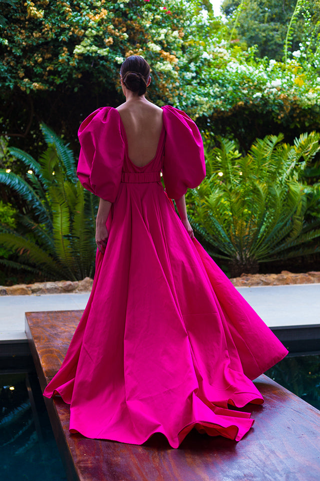 Purple Asymmetrical Drape Dress, ERRE, South Africa