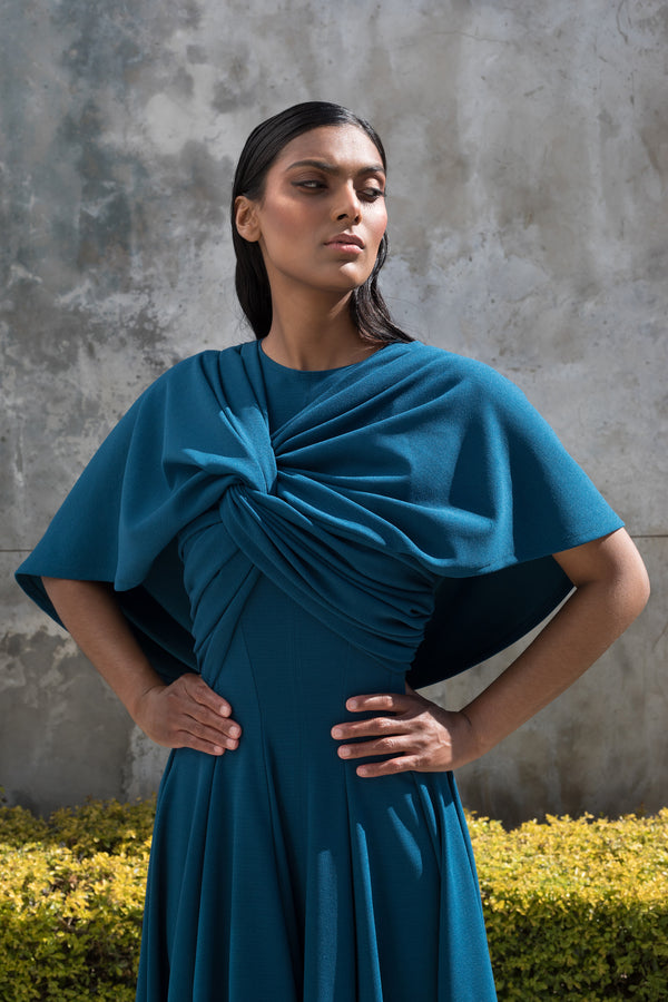 Spring 2022 - Moroccan Blue Twist Dress