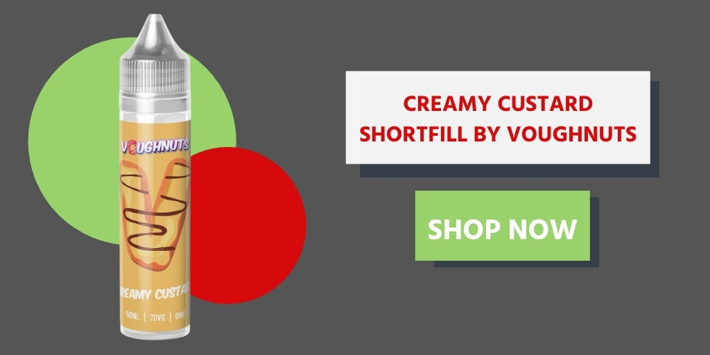 Creamy Custard Shortfill by Voughnuts