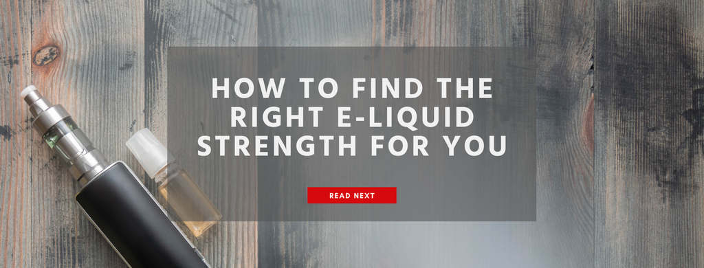 how to find the right eliquid strength for you