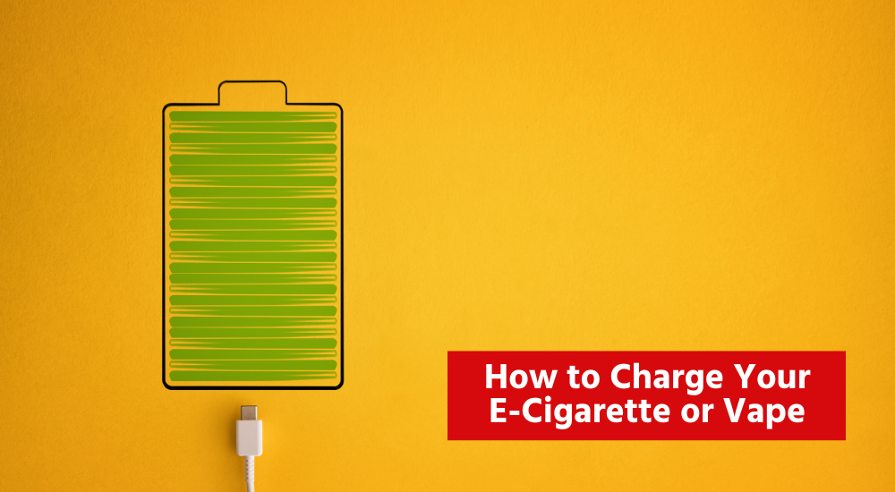how to charge your vape
