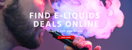 Find e-liquid deals online banner