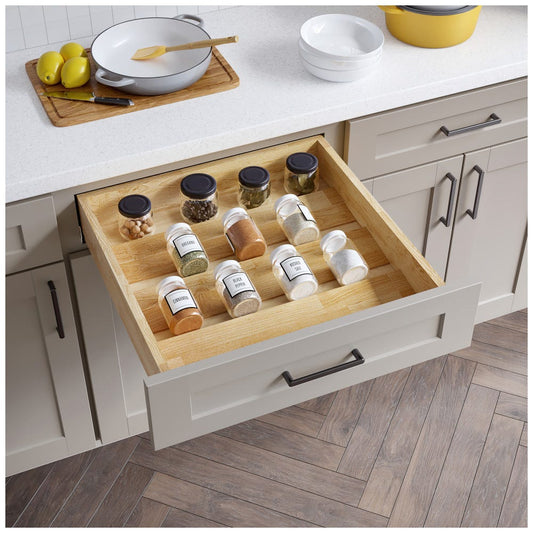 Spice Drawer Organizer Insert Kit