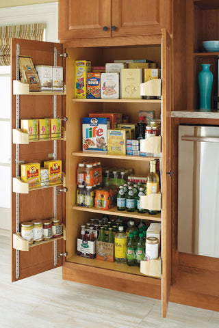 pantry with door storage