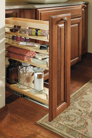 vanity pull out pantry