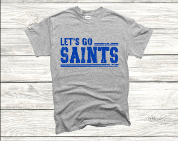 Let’s Go Saints Blue