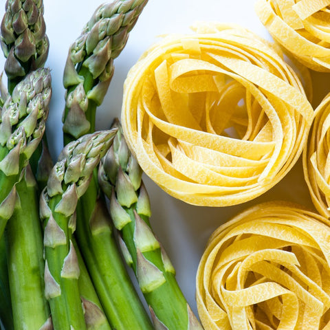 Pasta al Limone with Asparagus⁠⁠ with Casco Bay Creamery Butter