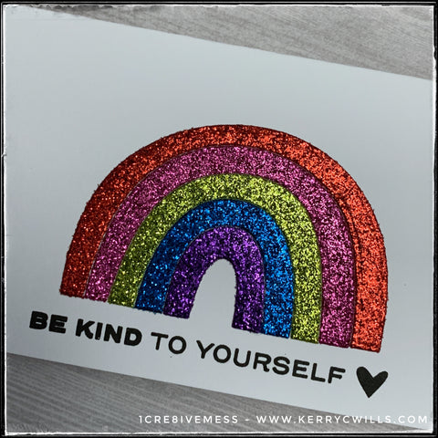 1cre8ivemess - be kind to yourself - detail