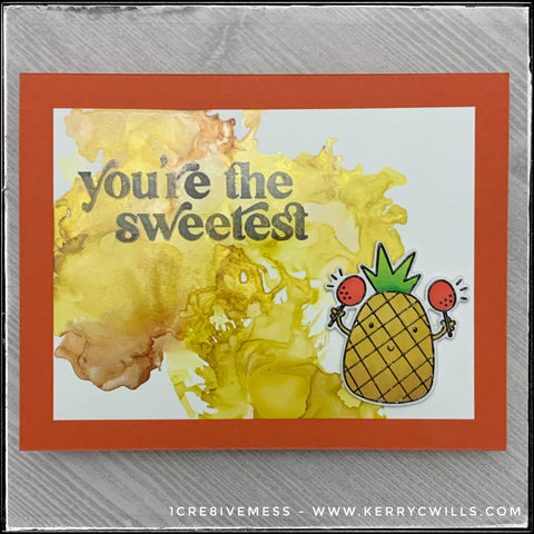 1cre8ivemess - you're the sweetest - flat lay