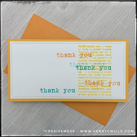 1cre8ivemess - thank you