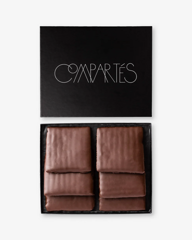 chocolate covered matzo - Compartés