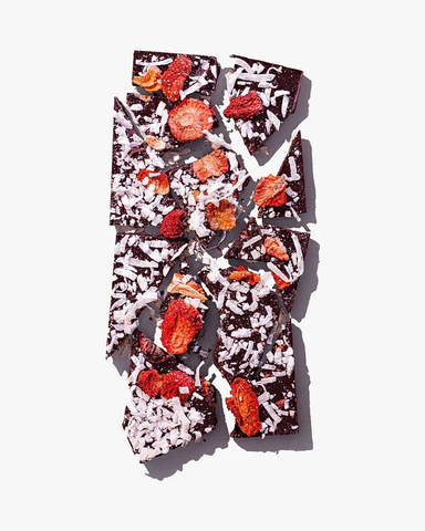 Strawberry Coconut Chocolate Bar - Compartés