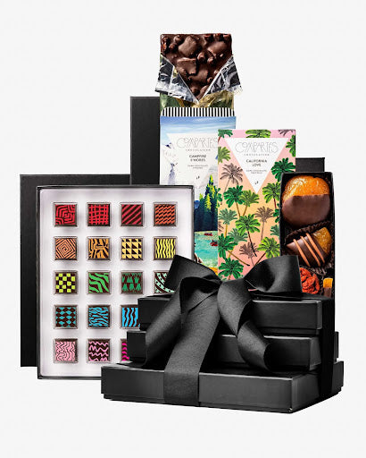 chocolate connoisseur gift tower - Compartés