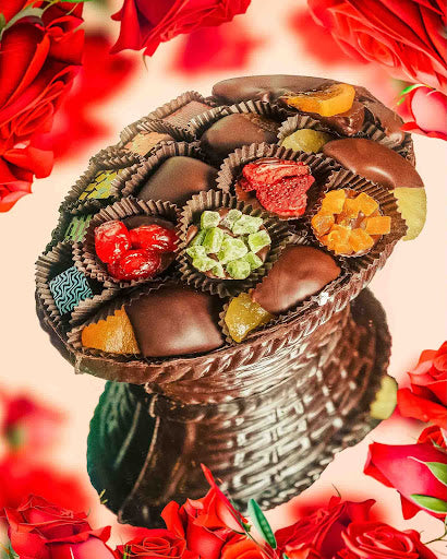 edible chocolate gift basket - Compartés