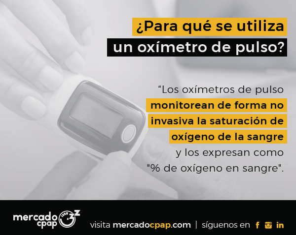 ¿Para qué se utiliza un oxímetro de pulso?