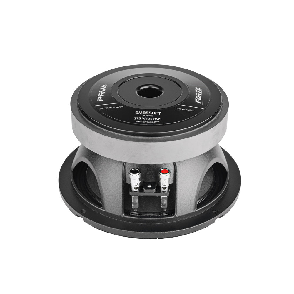 PRV Audio 6MB550FT 6.5" Mid Bass Speaker Droppin HZ Car Audio