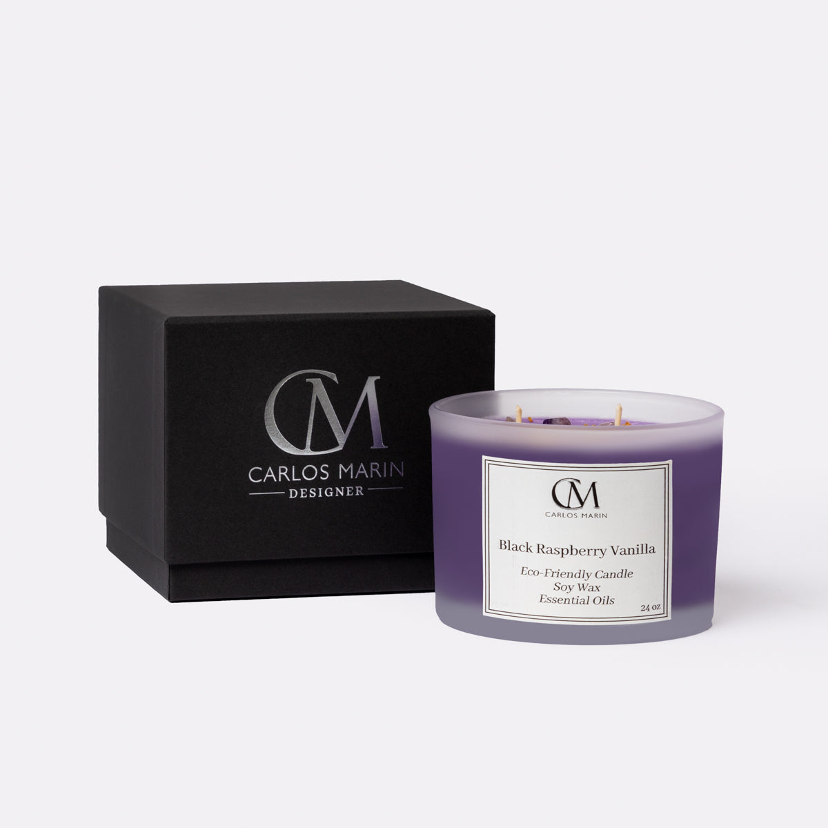 Black Raspberry Vanilla Candle. 24 oz