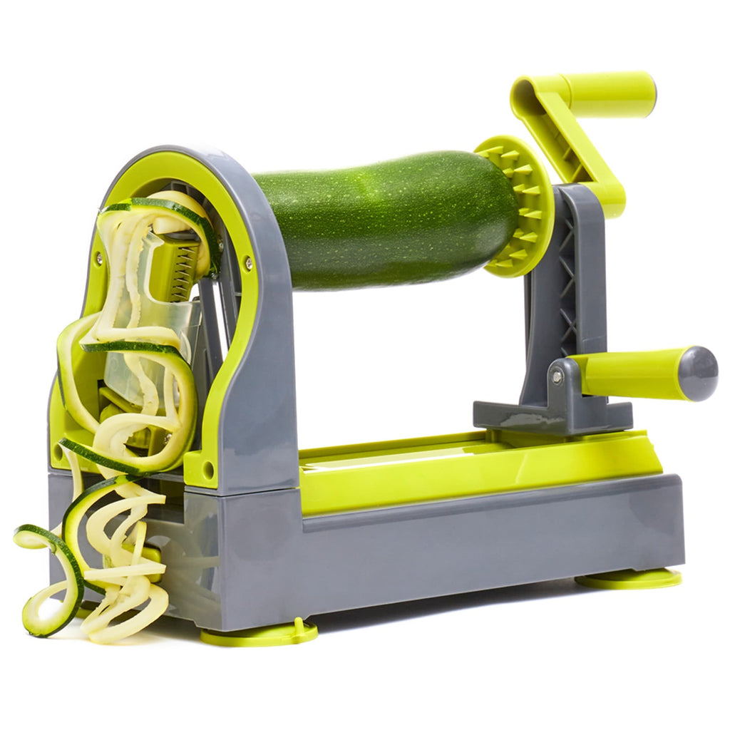 Handheld Spiralizer Vegetable Slicer, Adoric 3 in 1 Veggie Spiral Cutter