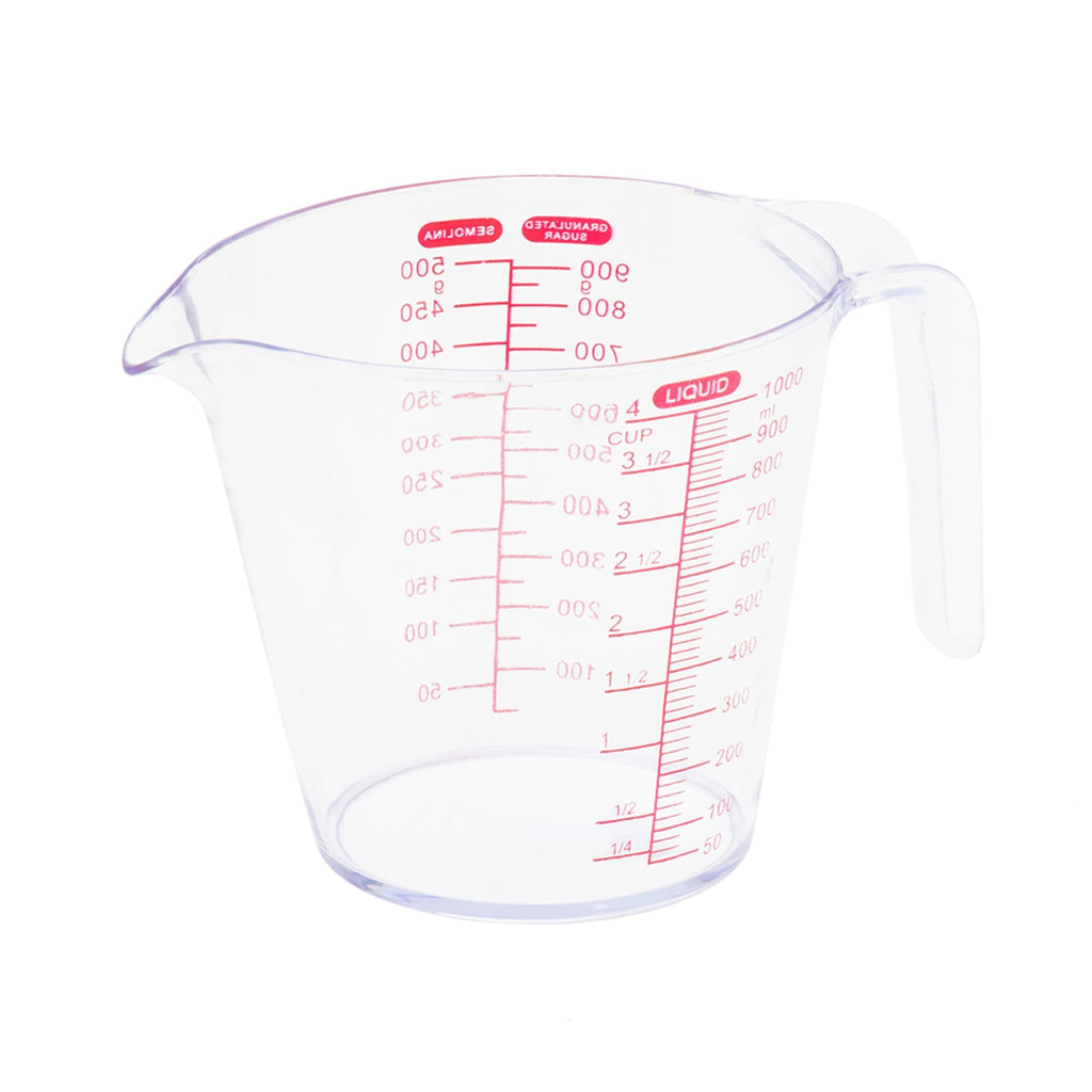 Bakery Baking Plastic Water Liquid Measuring Cup 300ml Clear Blue -  3.5x3.4x2(Upper.D*H*Bottom.D) - Bed Bath & Beyond - 28770985