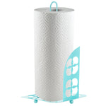 Load image into Gallery viewer, Home Basics Trinity Collection Paper Towel Holder, Turquoise $6.00 EACH, CASE PACK OF 12
