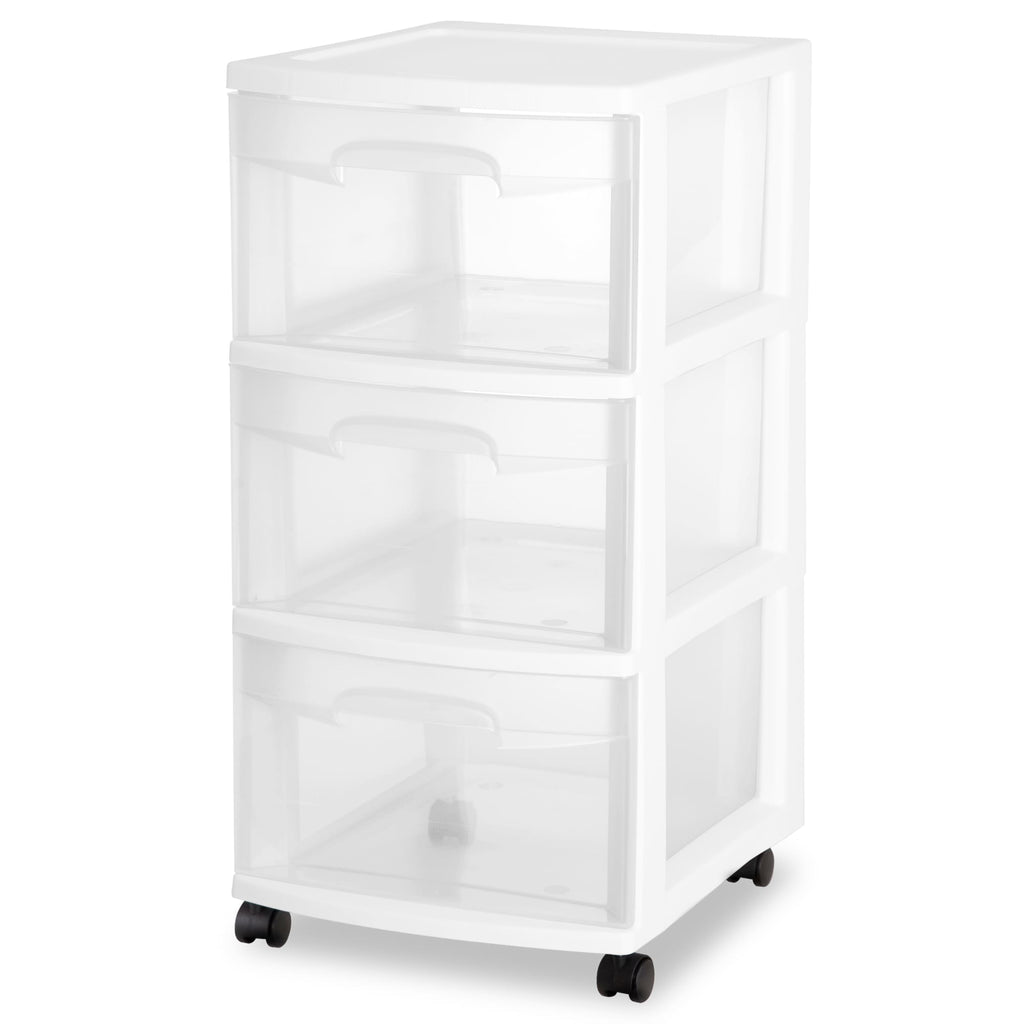 Sterilite 2 Drawer Unit Wht