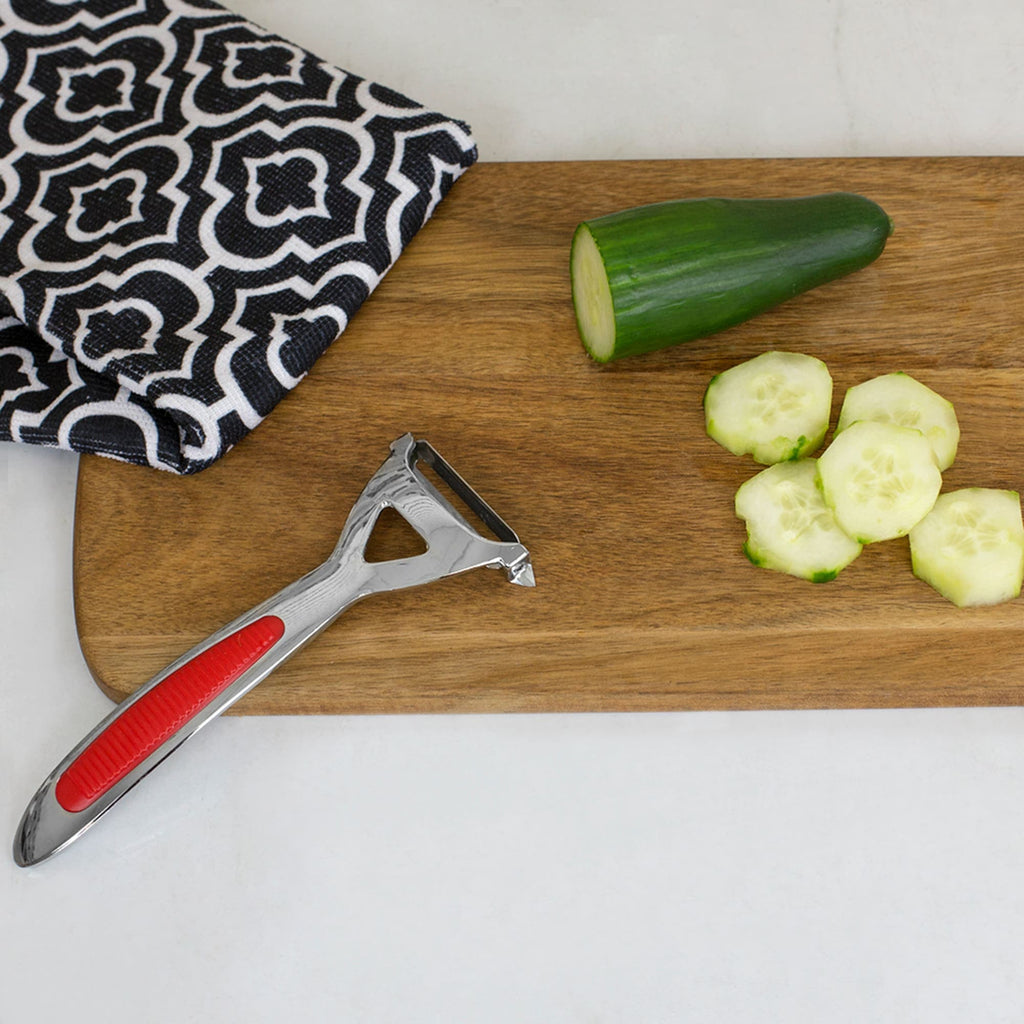 Home Basics 3-In-1 Handheld Vegetable Spiralizer Slicer