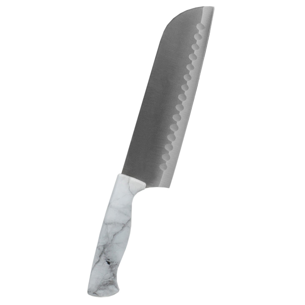 Michael Graves Design Comfortable Grip 5 inch Stainless Steel Utility Knife,  Indigo, FOOD PREP