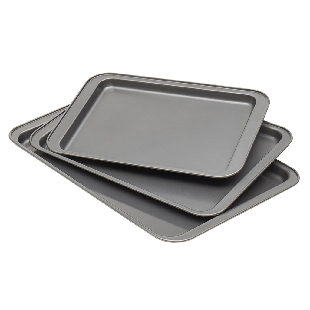 Michael Graves Design Non-stick 6 Cup Carbon Steel Donut Pan, Indigo, FOOD  PREP