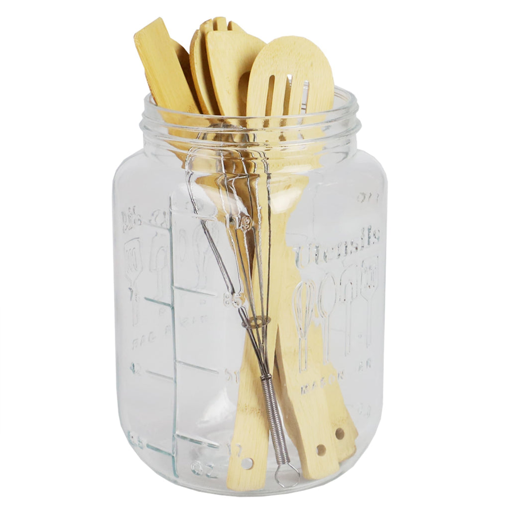 Tiered Glass Transparent Cookie Jar – Minimalome