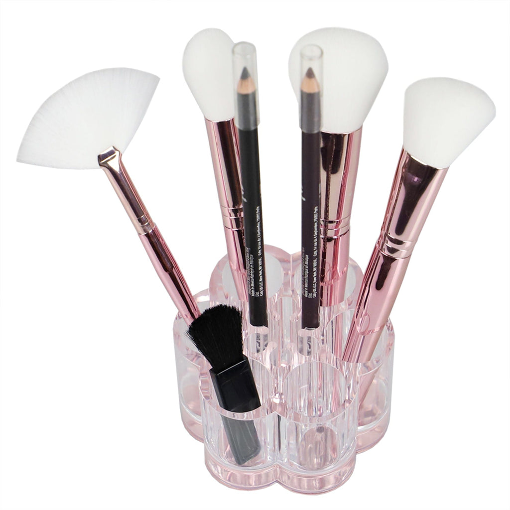 Home Basics Glam Ceramic Makeup Brush Holder