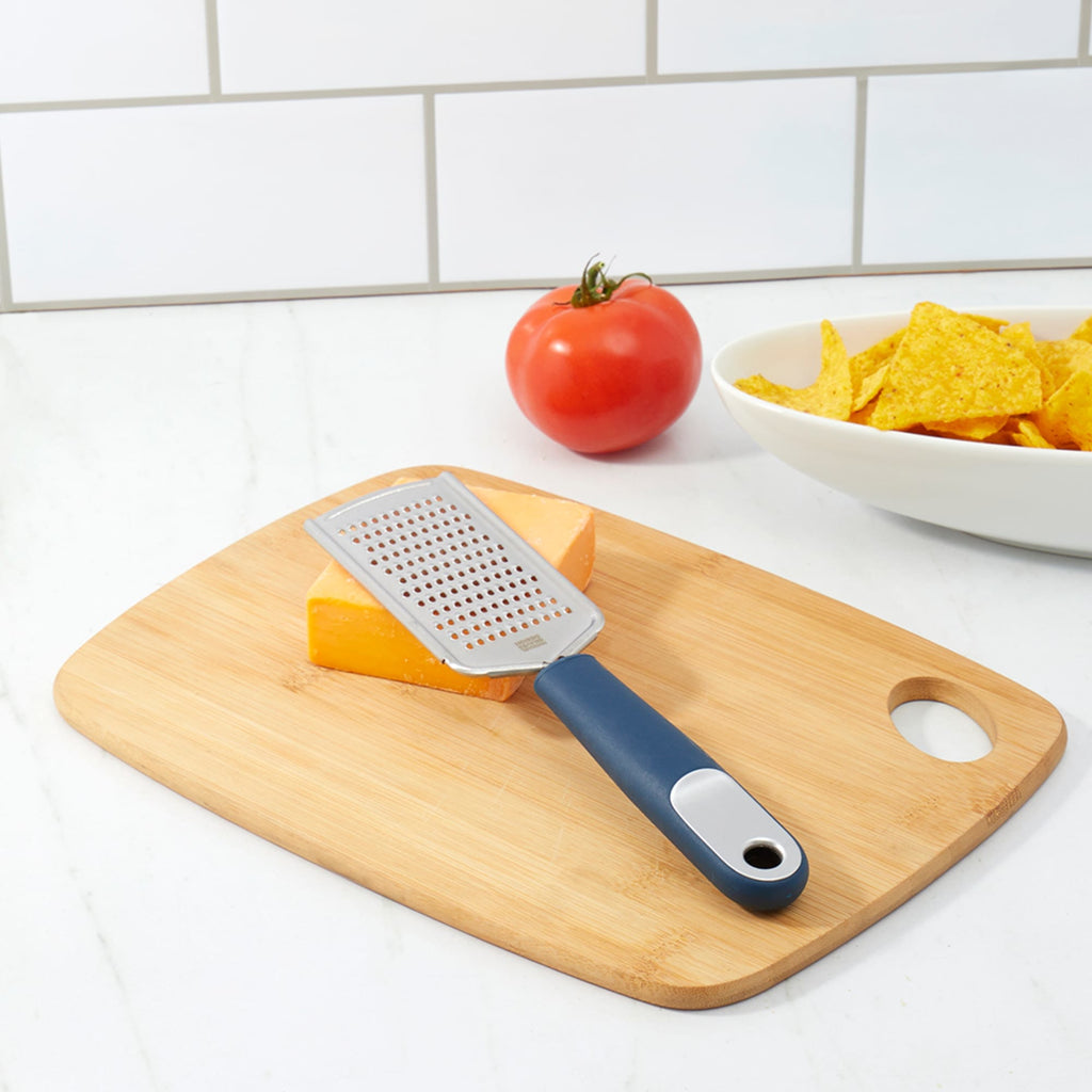 Home Basics Meridian Mini Handheld Cheese Grater, Indigo, FOOD PREP