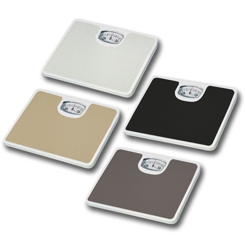 Home Basics Paris Mechanical Weighing Scale, Gray in the Bathroom Scales  department at