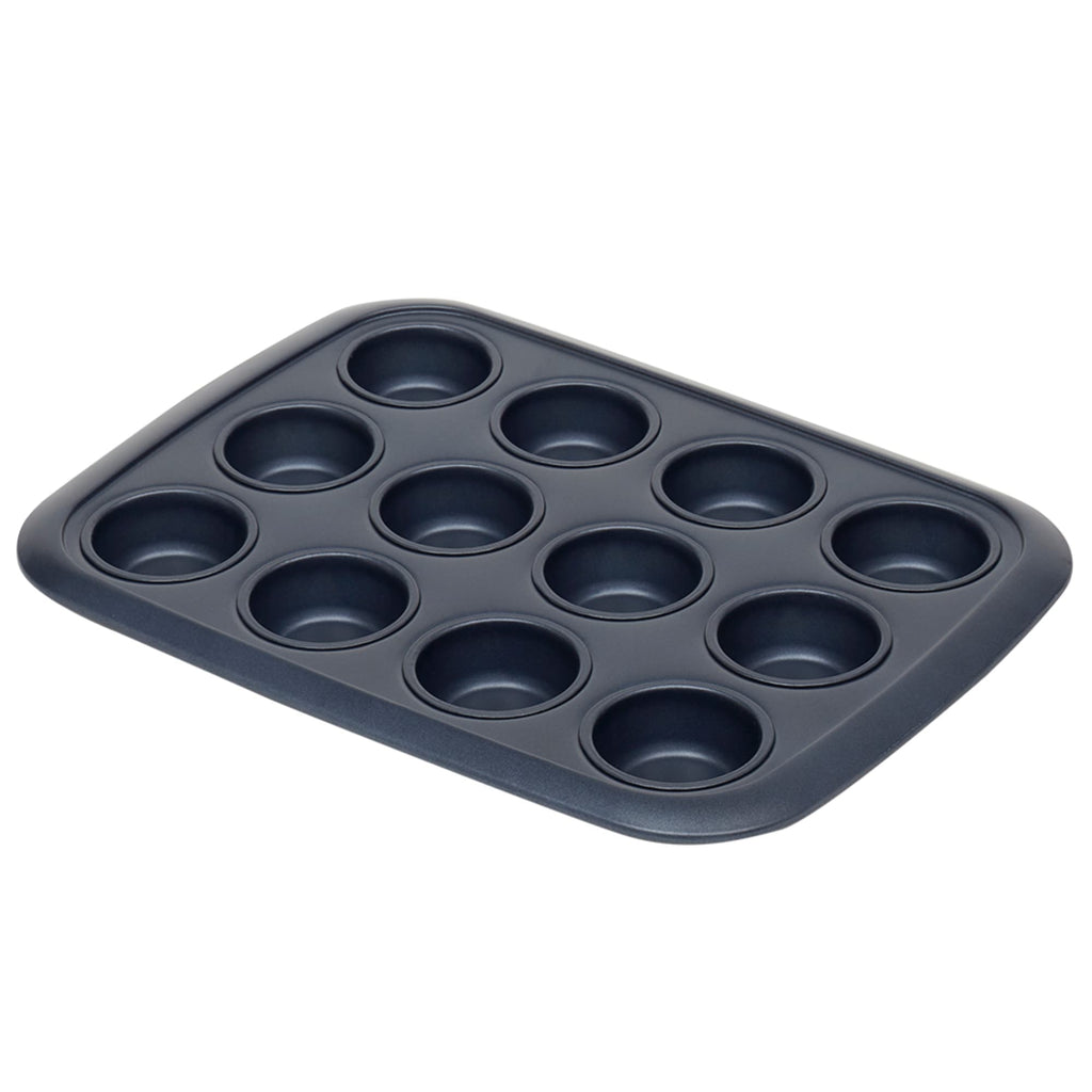 Michael Graves Design Textured Non-Stick 12” x 18” Carbon Steel Cookie Sheet,  Indigo, FOOD PREP