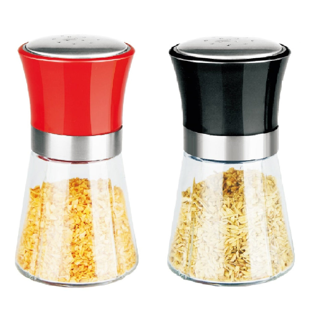 Home Basics Stainless Steel Salt and Pepper Shaker SP44338 - The