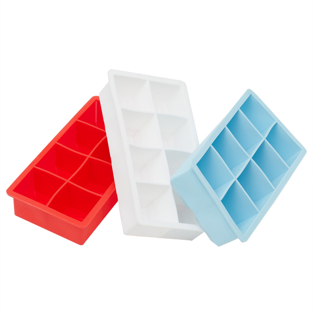Home Basics Silicone Ice Cube Tray, KITCHEN ORGANIZATION