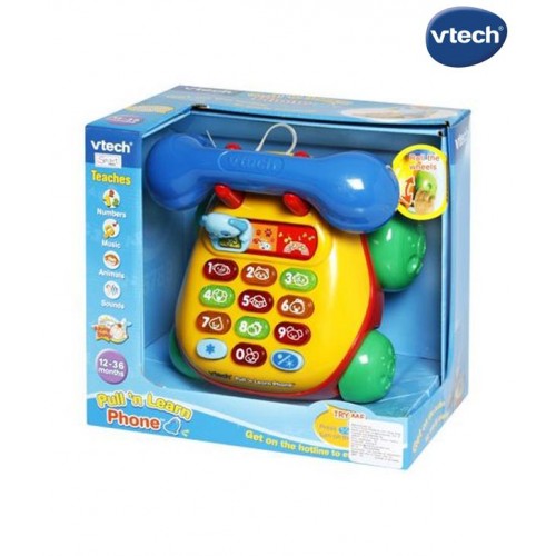 Vtech Pull 'n Learn Phone – yogendra-shop