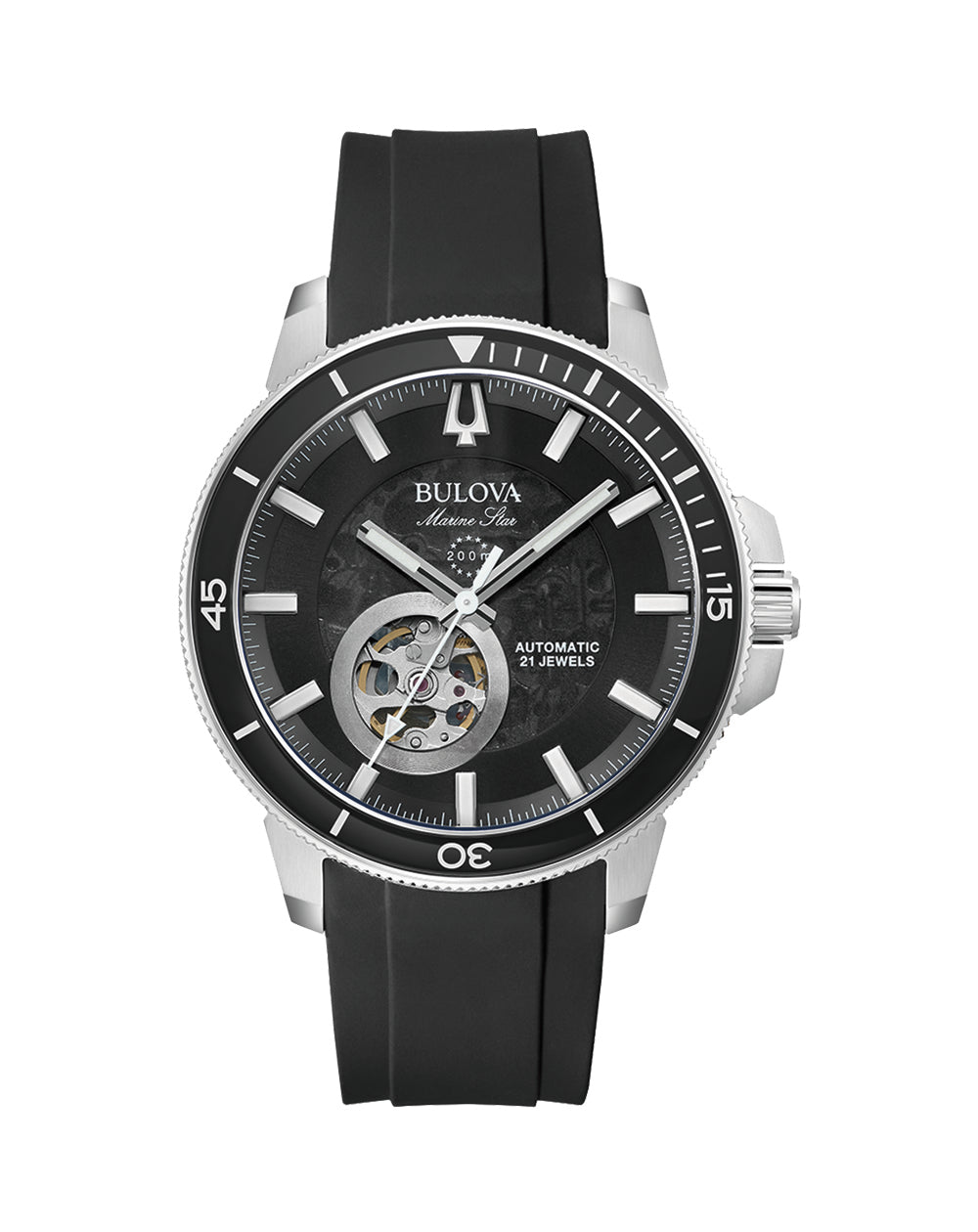 98A226 Bulova Men\'s Marine Automatic Watch Star