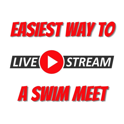 how to live stream a swim meet