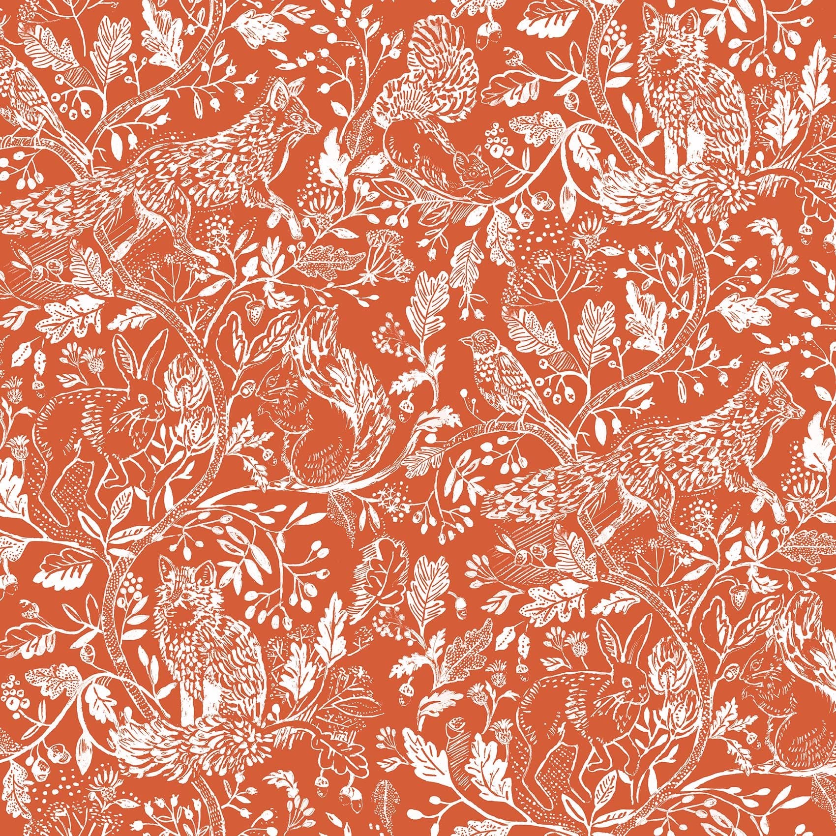 The Swoop Terracotta Wallpaper  Maison Margot