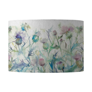 purple floral lampshade