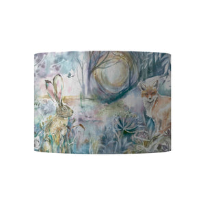 Fox and Hare Eva Linen Lampshade - 30cm - Default Title - Voyage Outlet