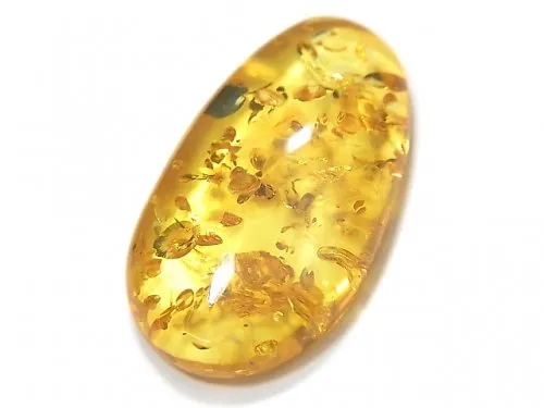 Amber gemstone for jewelry making