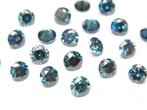 April Birthstone, Blue diamond for ring
