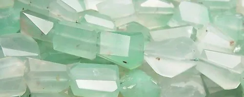 Aquaprase Chalcedony, it is new gemstone