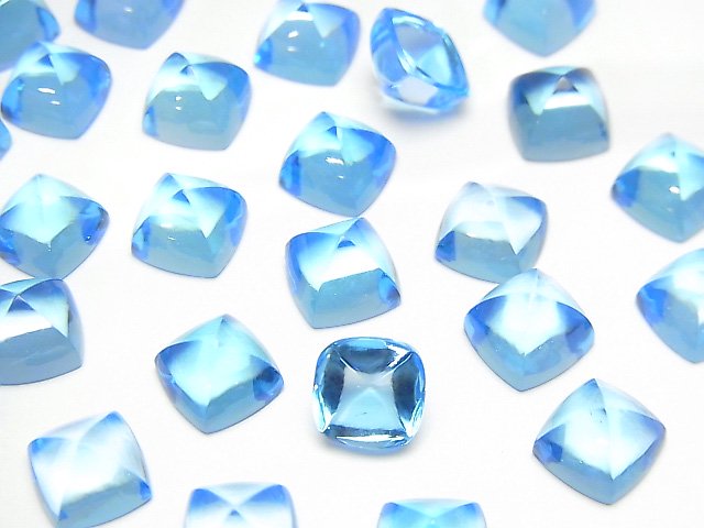 Blue topaz for sale for jewelry making. We sell blue topaz beads and faceted stones.