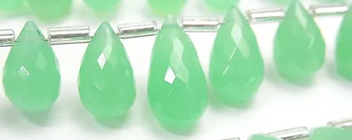 Chrysoprase, it is natural green color chalcedony