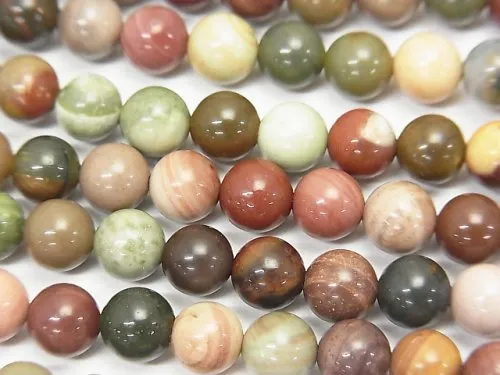 Imperial Jasper round beads for necklace